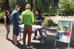 Infostand der Verkehrswacht